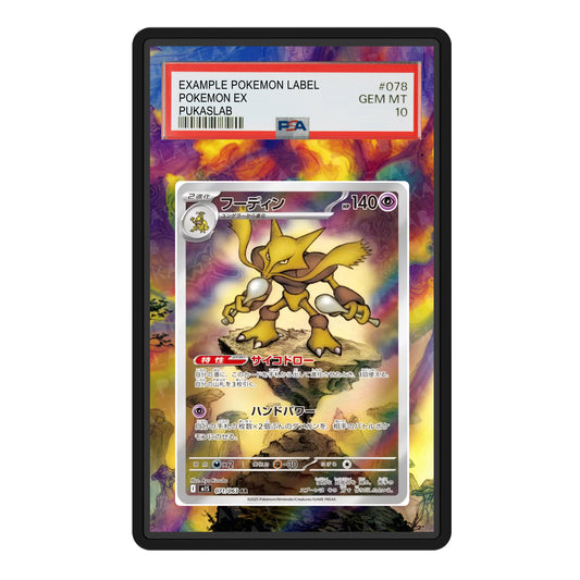 Alakazam promo 071/063 Psa Slab Extended Art - Pukaslab