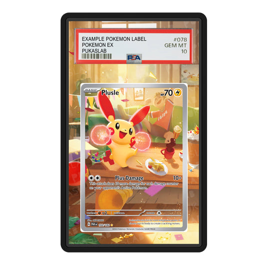 Plusle 193/182 Psa Slab Extended Art - Pukaslab