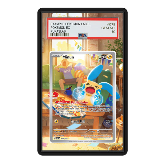Minun 194/182 Psa Slab Extended Art - Pukaslab