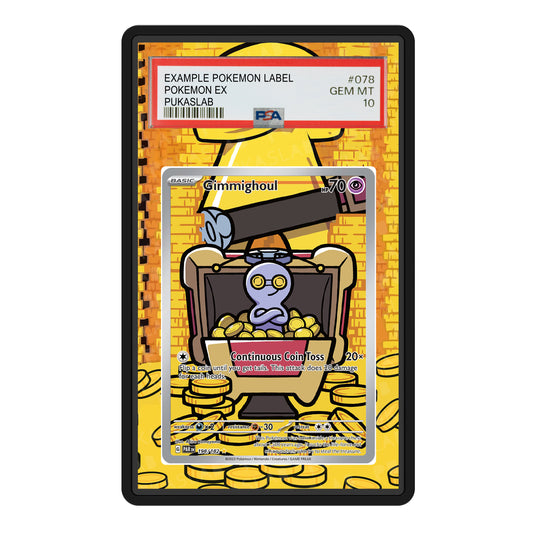 Gimmighoul 198/182 Psa Slab Extended Art - Pukaslab