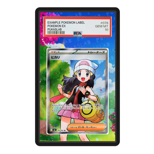 Dawn Trainer 106/080 Psa Slab Extended Art - Pukaslab