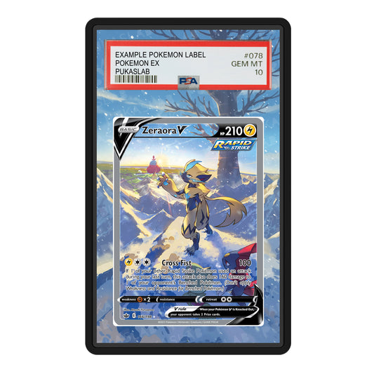 Zeraora V 166/198 Psa Slab Extended Art - Pukaslab