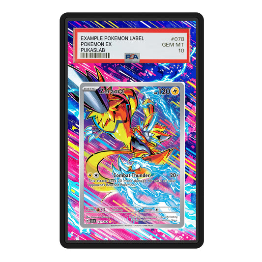 Zeraora 151/142 Psa Slab Extended Art - Pukaslab