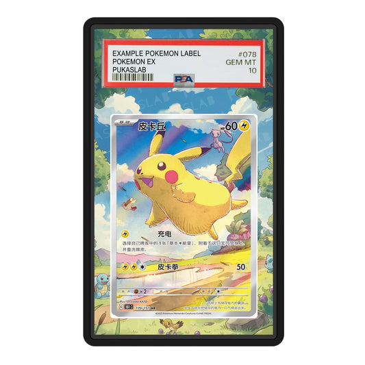 Pikachu Chinese Exclusive 170/151 151 C Chinese Exclusive Psa Slab Extended Art - Pukaslab
