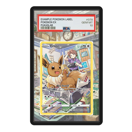 Eevee TG11/TG30 Psa Slab Extended Art - Pukaslab