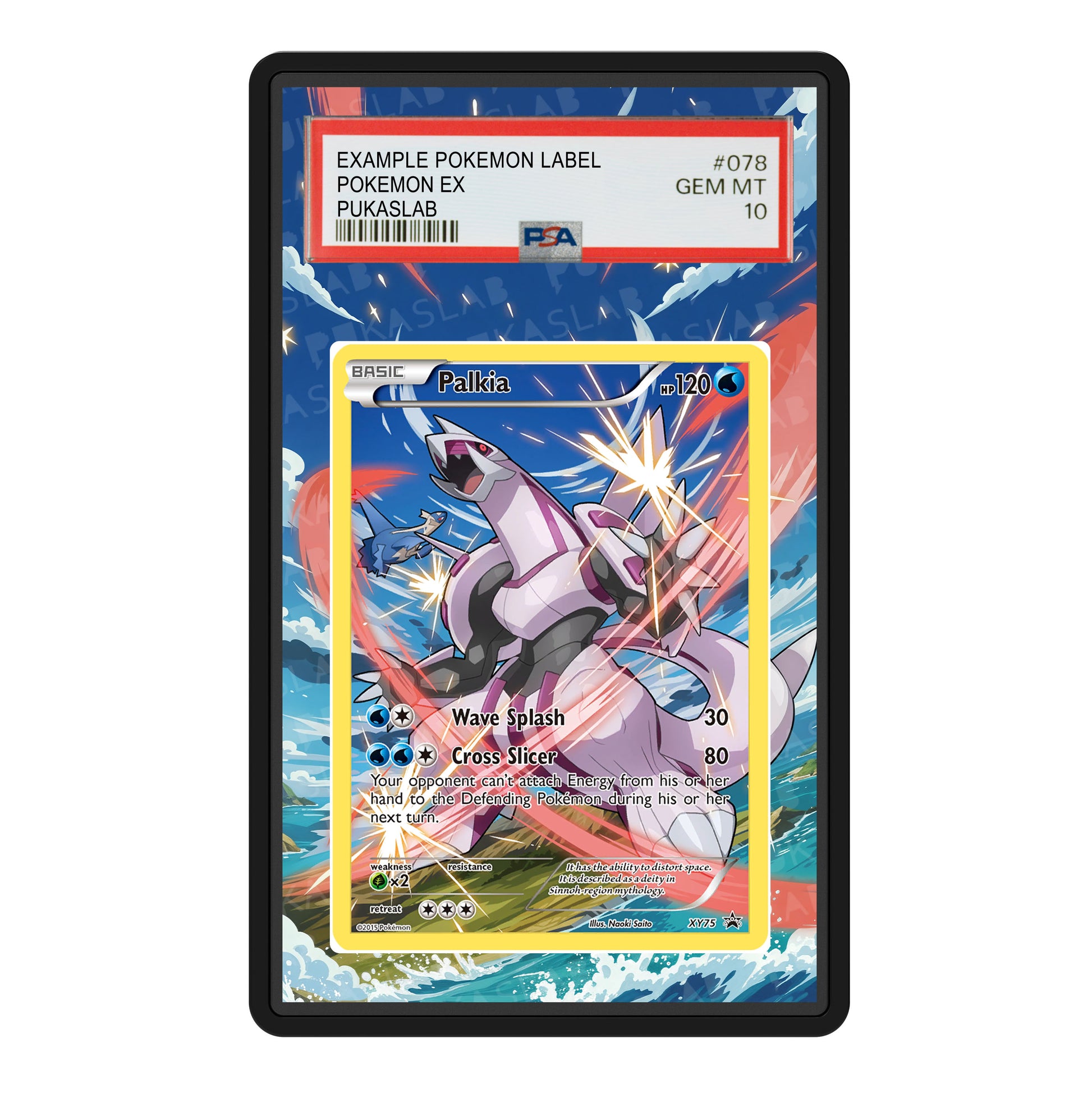 Palkia XY75 Psa Slab Extended Art - Pukaslab