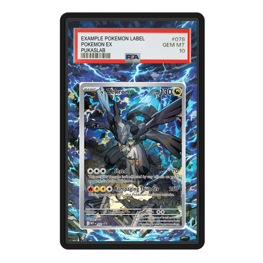 Zekrom 31 Psa Slab Extended Art - Pukaslab