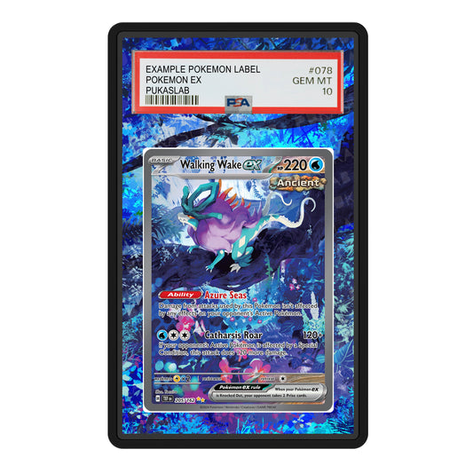 Walking Wake Ex 205/162 Psa Slab Extended Art - Pukaslab