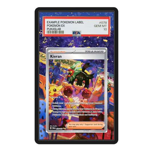 Kieran Trainer 218/167 Psa Slab Extended Art - Pukaslab