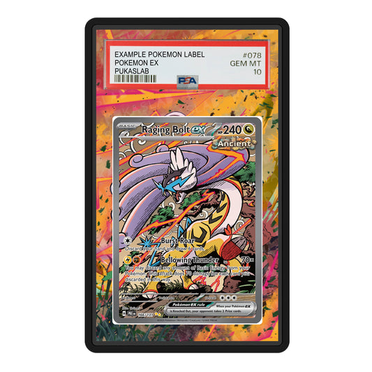 Raging Bolt 166/131 Psa Slab Extended Art - Pukaslab