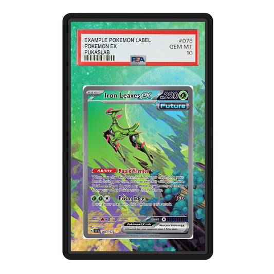 Iron Leaves Ex 203/162 Psa Slab Extended Art - Pukaslab