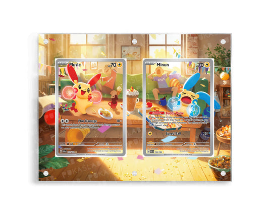 Plusle and Minun Paradox Rift Extended Art Case