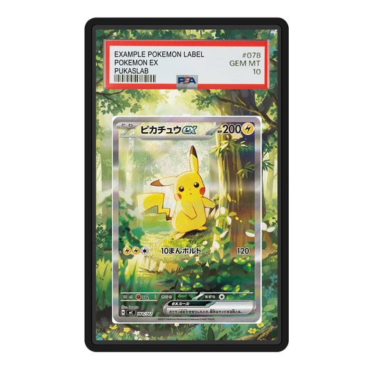Pikachu Jungle Ex 276/217 Psa Slab Extended Art - Pukaslab