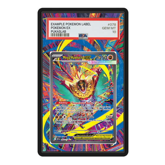 Mega Hawlucha Ex 283/217 Psa Slab Extended Art - Pukaslab