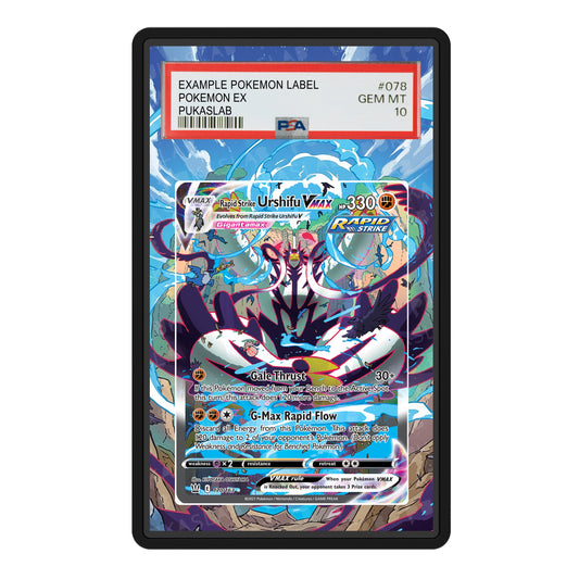 Urshifu Vmax 170/163 Psa Slab Extended Art - Pukaslab