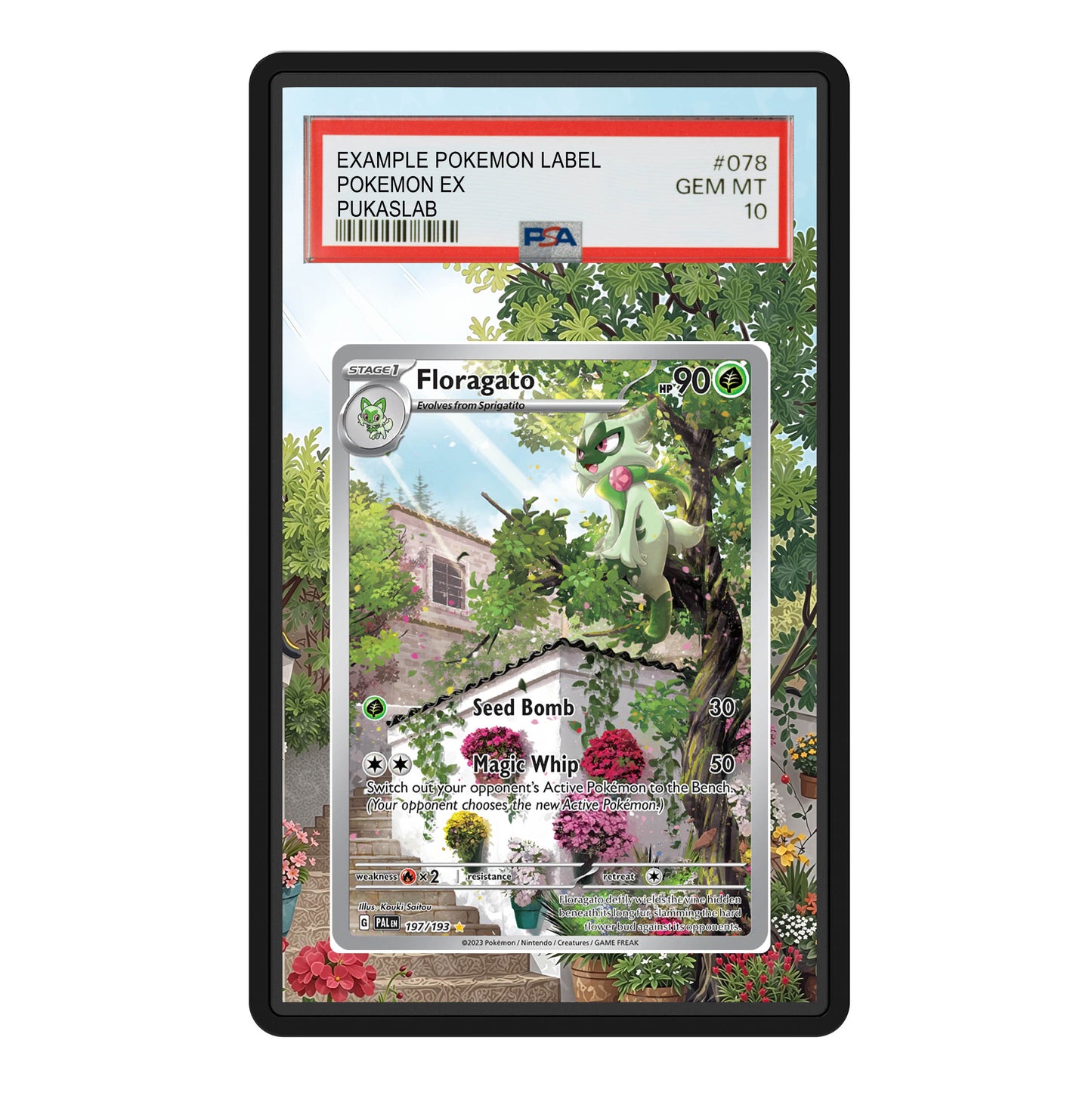 Floragato 197/193 Psa Slab Extended Art - Pukaslab