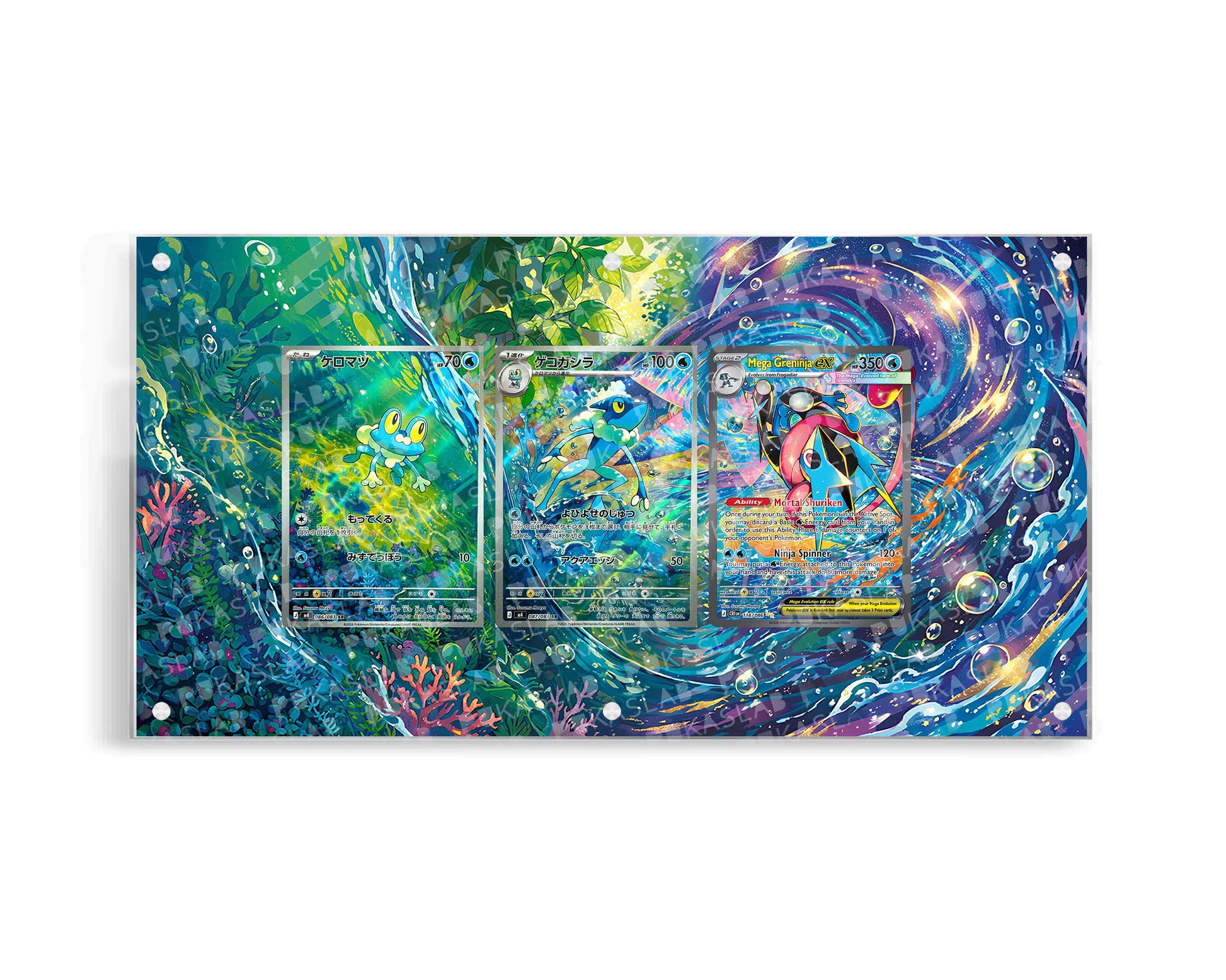 Froakie Frogadier Mega Greninja Chaos Rising