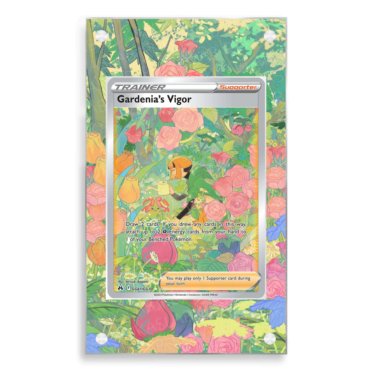 Gardenia'S Vigor GG61/GG70 Trainer Magnetic Case - Pokemon Extended Art Case