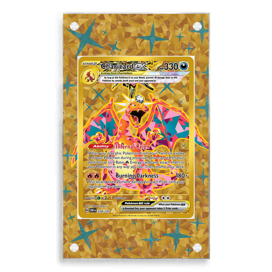 Charizard Ex 228/197 Magnetic Case - Pokemon Extended Art Case
