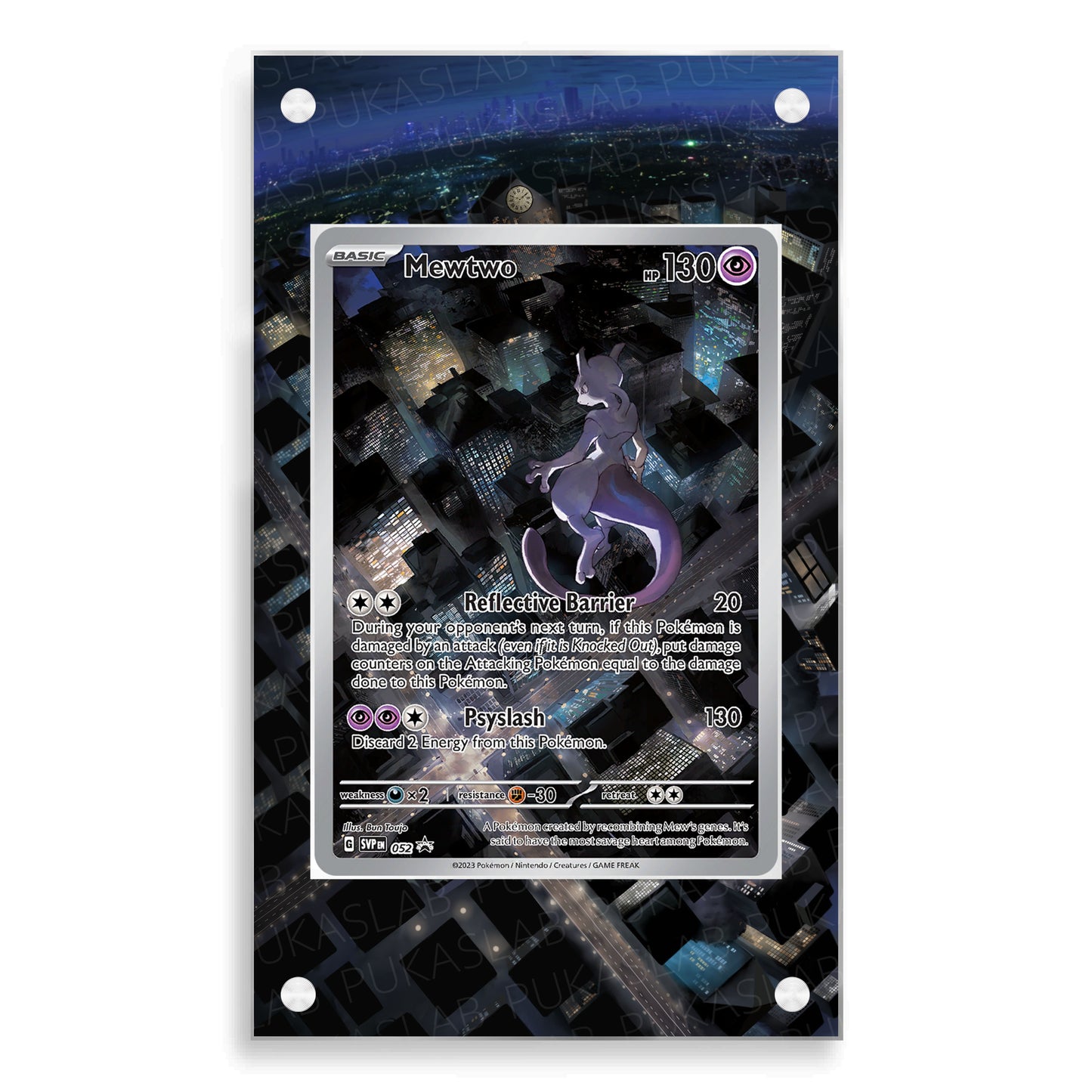 Mewtwo 052 Magnetic Case - Pokemon Extended Art Case