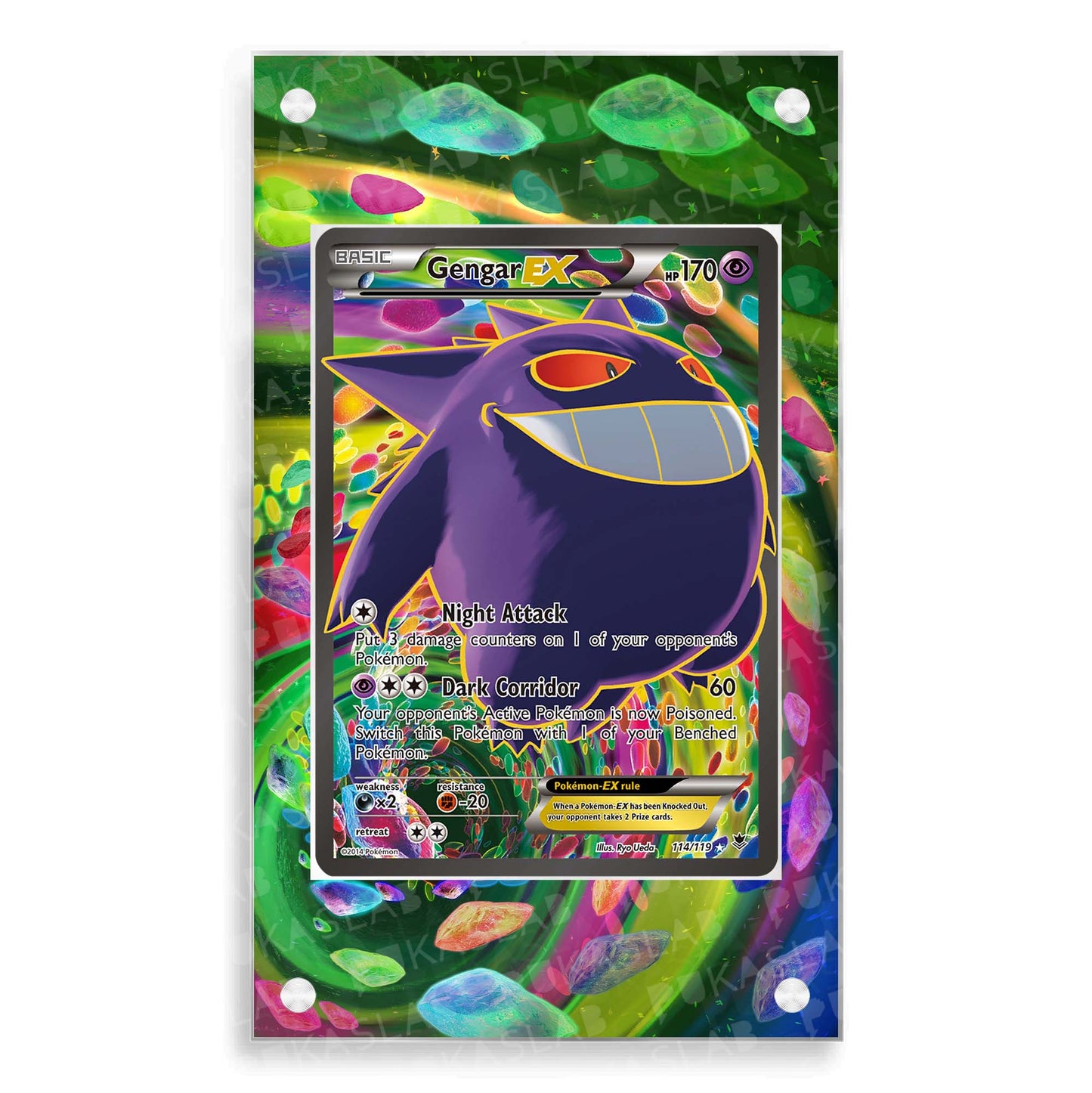 Gengar Ex 114/119 Magnetic Case - Pokemon Extended Art Case