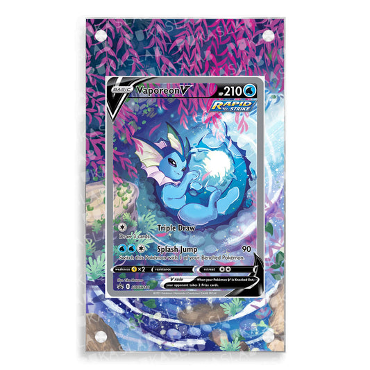 Vaporeon V SWSH181 Magnetic Case - Pokemon Extended Art Case