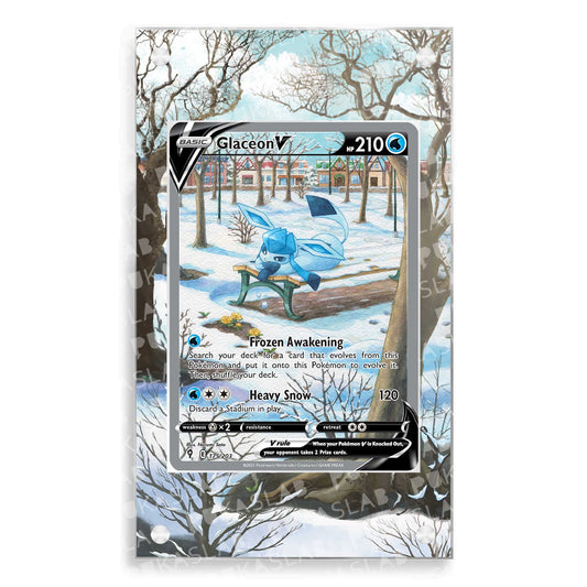 Glaceon V 175/203 Magnetic Case - Pokemon Extended Art Case