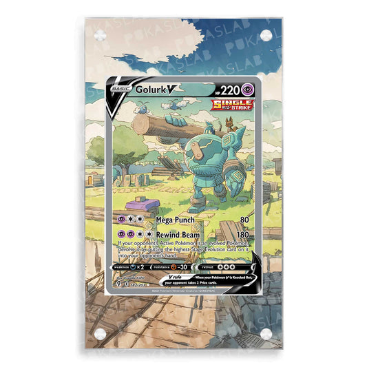 Golurk V 182/203 Magnetic Case - Pokemon Extended Art Case