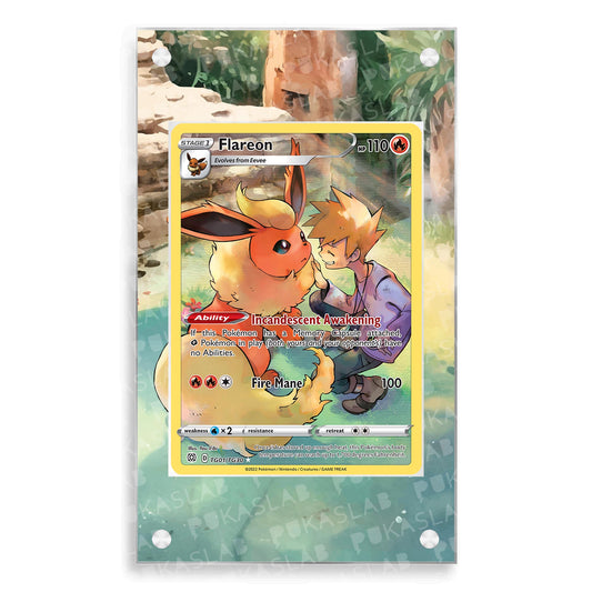 Flareon TG01/TG30 Magnetic Case - Pokemon Extended Art Case