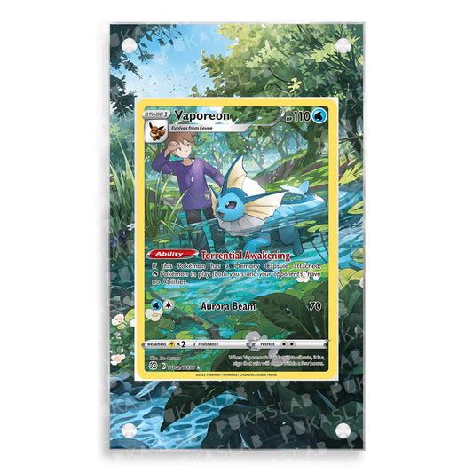Vaporeon  TG02/TG30 Magnetic Case - Pokemon Extended Art Case