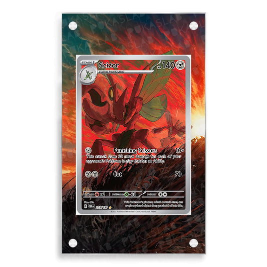 Scizor 205/197 Magnetic Case - Pokemon Extended Art Case