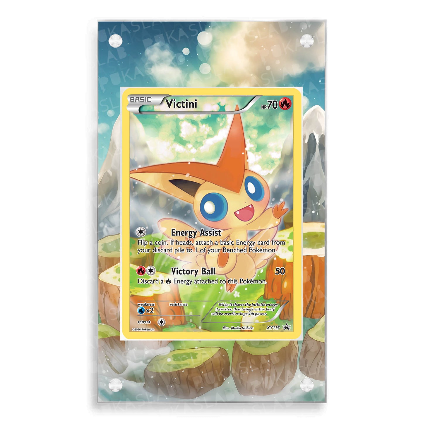 Victini XY117 Magnetic Case - Pokemon Extended Art Case