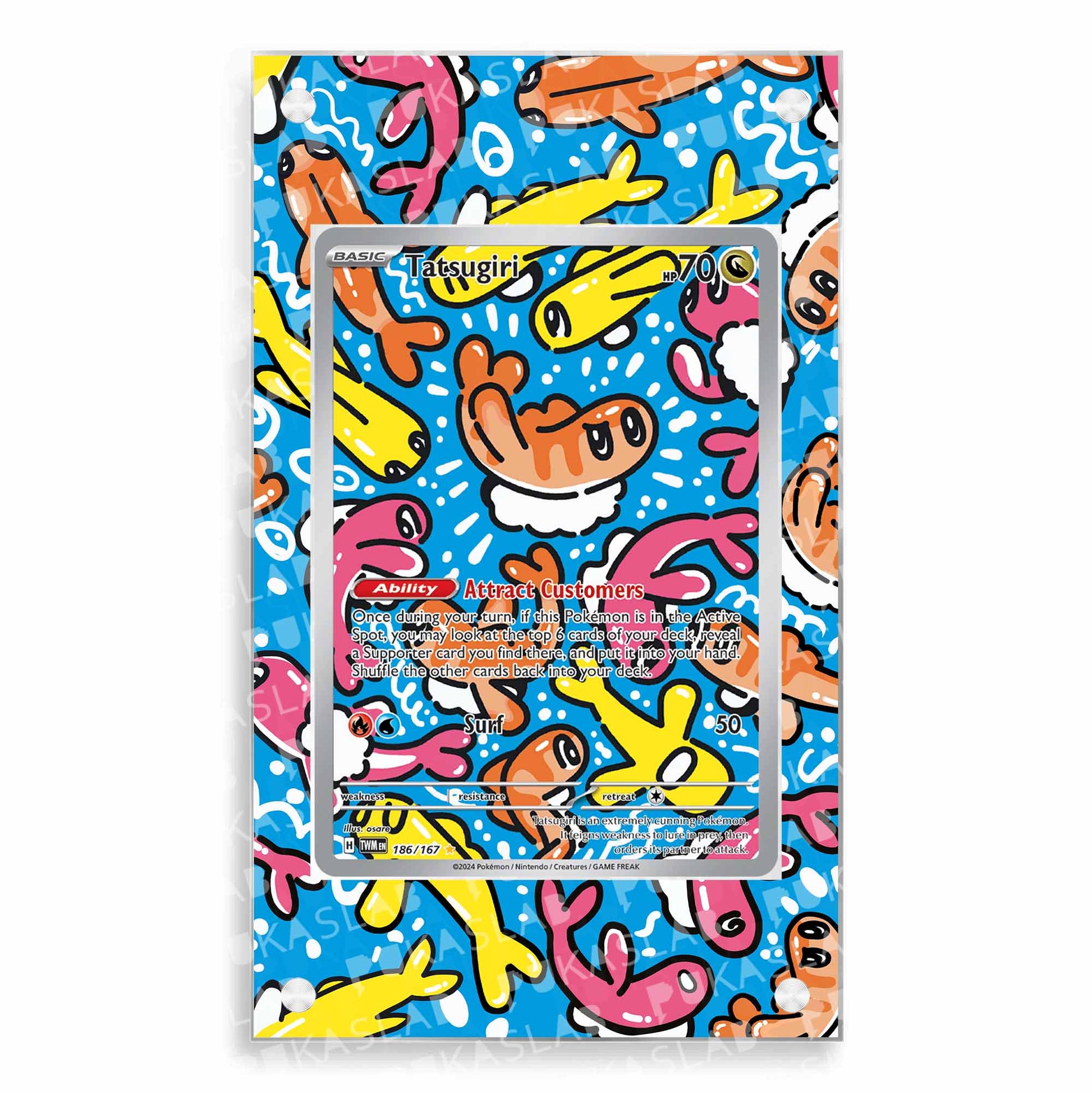 Tatsugiri 186/167 Magnetic Case - Pokemon Extended Art Case PukaSlab Tatsugiri 186/167 Magnetic Case - Pokemon Extended Art Case PukaSlab