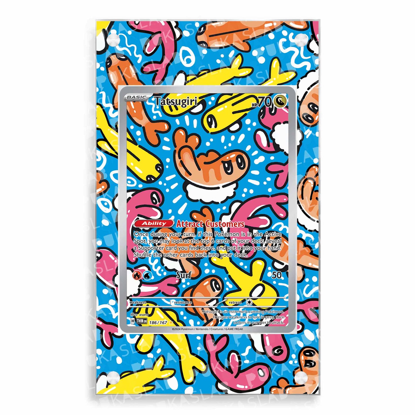 Tatsugiri 186/167 Magnetic Case - Pokemon Extended Art Case