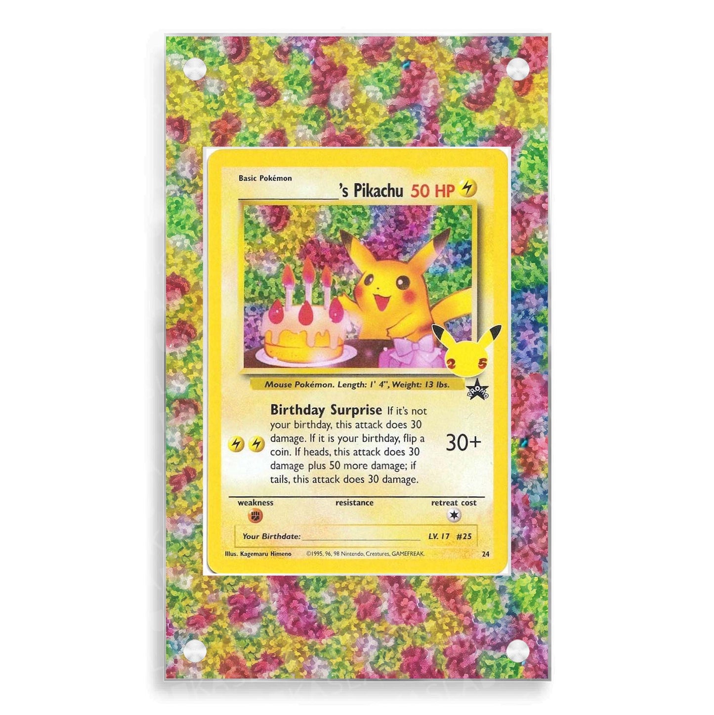 Pikachu 25th Birthday  Extended Art - Pukaslab