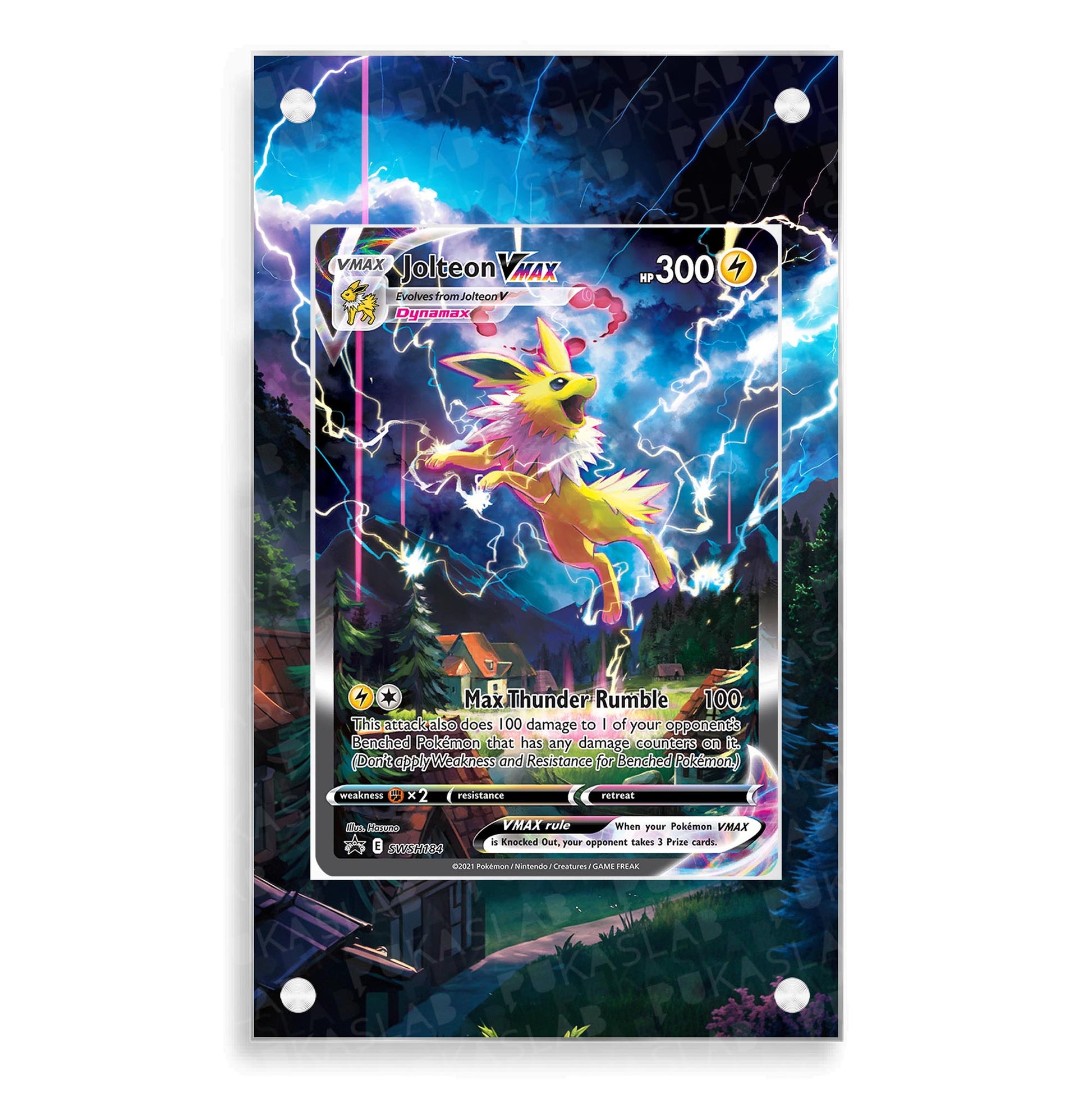 Jolteon Vmax SWSH184 Extended Art - Pukaslab