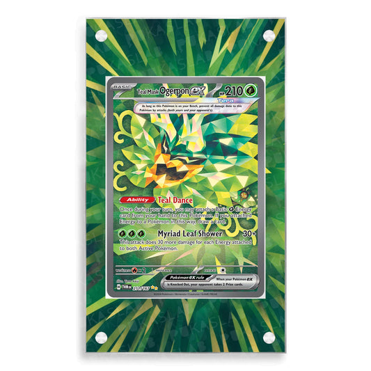 Teal Mask Ogerpon Ex 211/167 Extended Art - Pukaslab