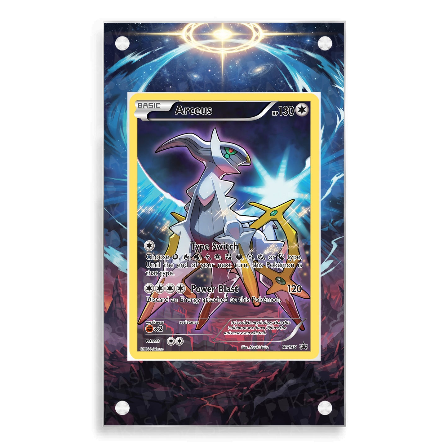 Arceus XY116 Extended Art - Pukaslab