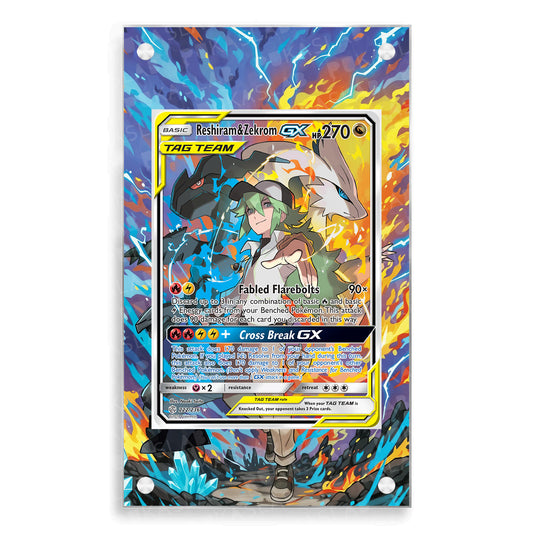 Reshiram & Zekrom Gx 222/236 Extended Art - Pukaslab