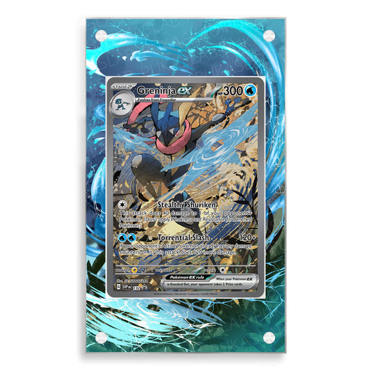 Greninja Ex 132 Magnetic Case - Pokemon Extended Art Case