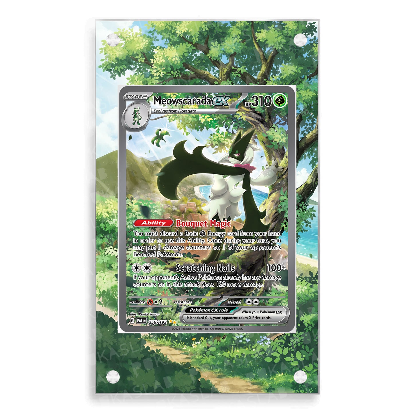 Meowscarada Ex 256/193 Extended Art - Pukaslab
