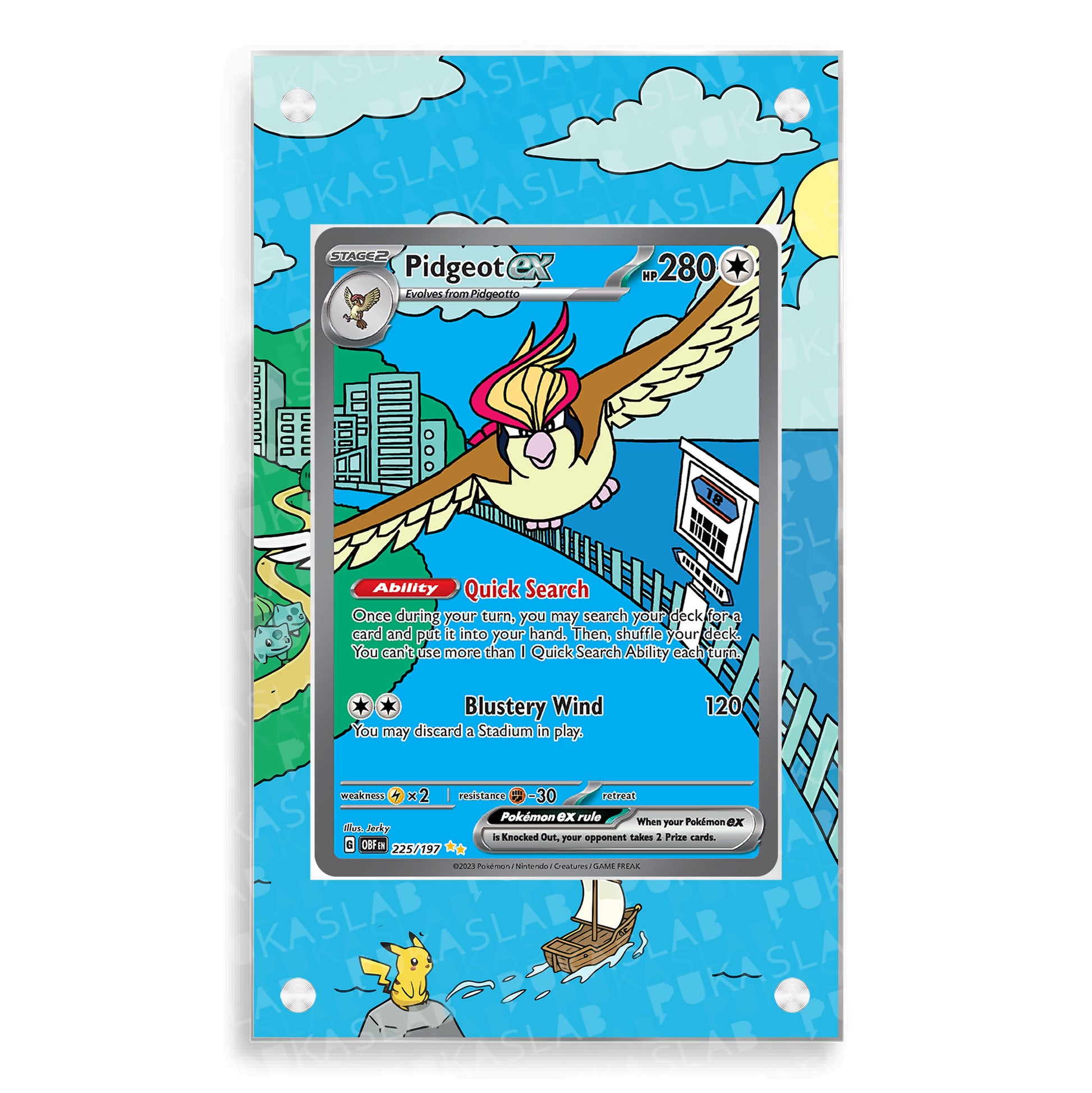 Pidgeot Ex 225/197 Extended Art - Pukaslab