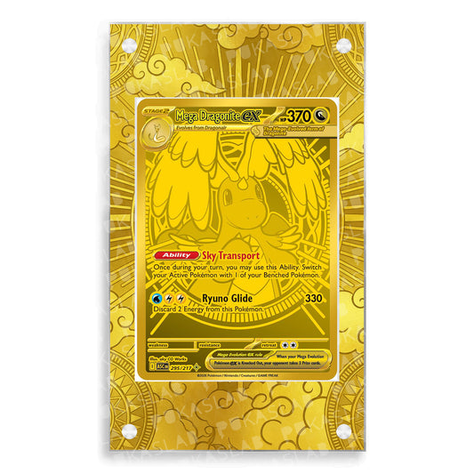 Mega Dragonite Ex Gold 295/217 Extended Art - Pukaslab