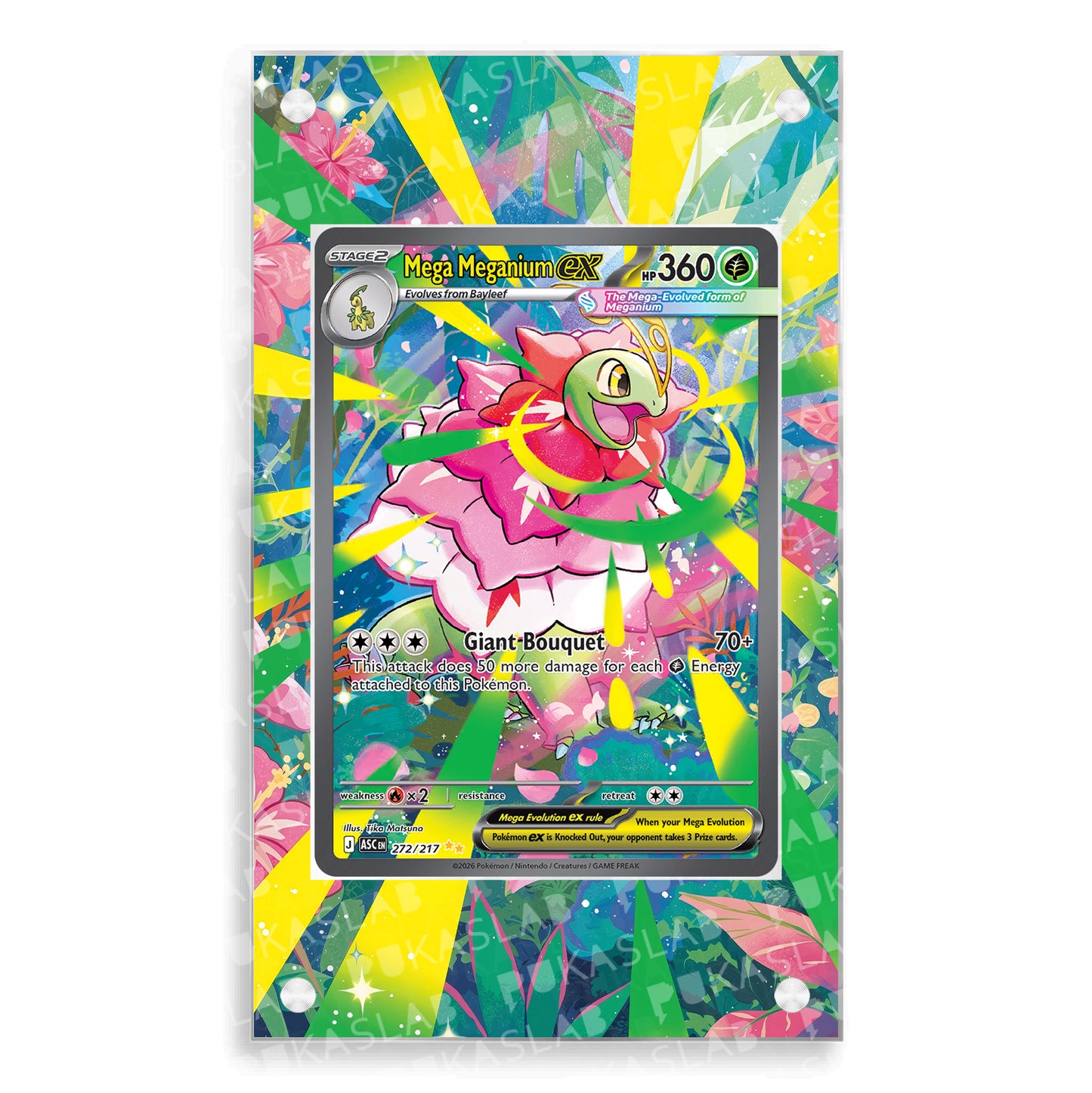 Mega Meganium Ex 272/217 Extended Art - Pukaslab