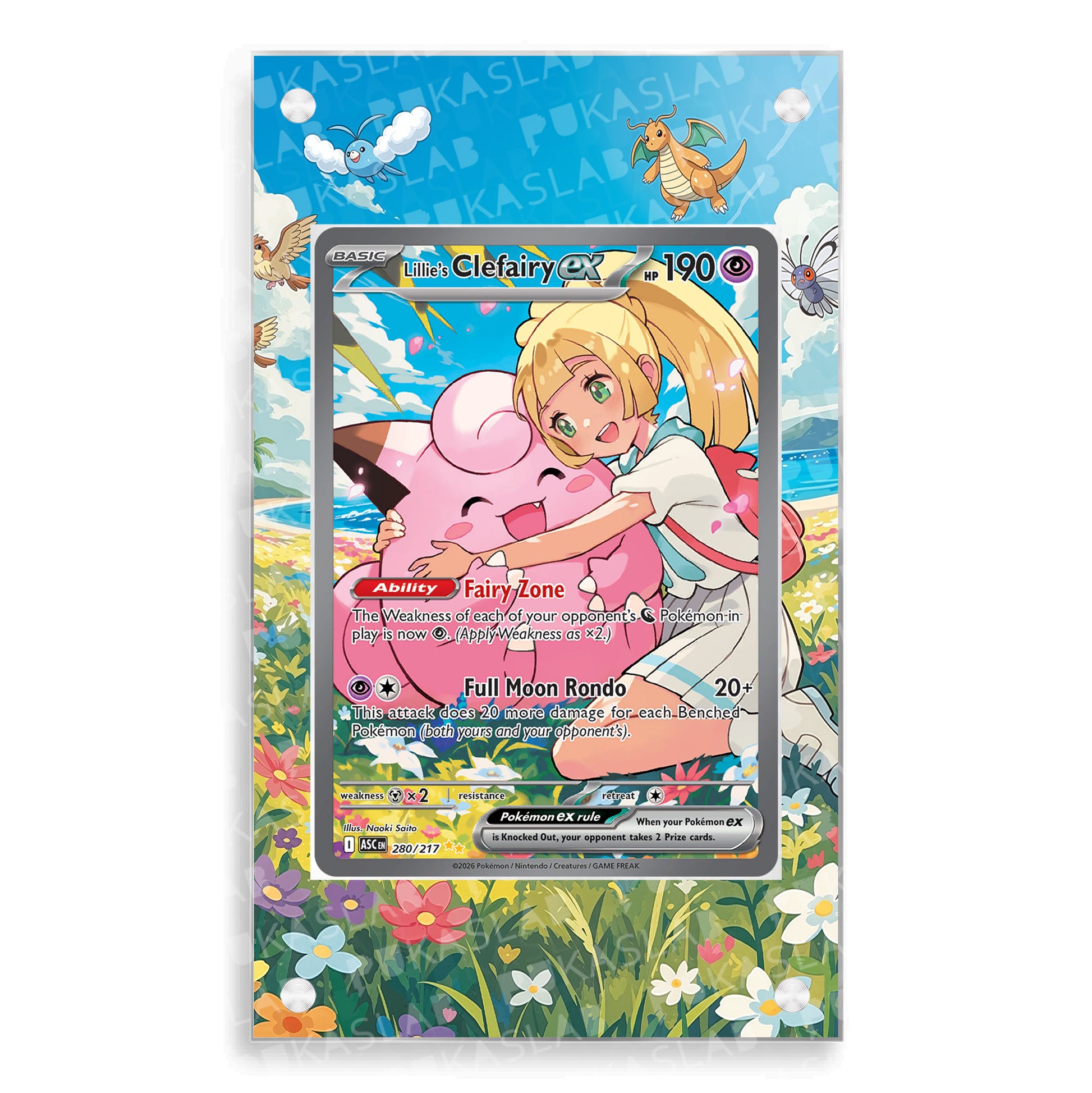  Lillie 's Clefairy Ex 280/217 Extended Art - Pukaslab