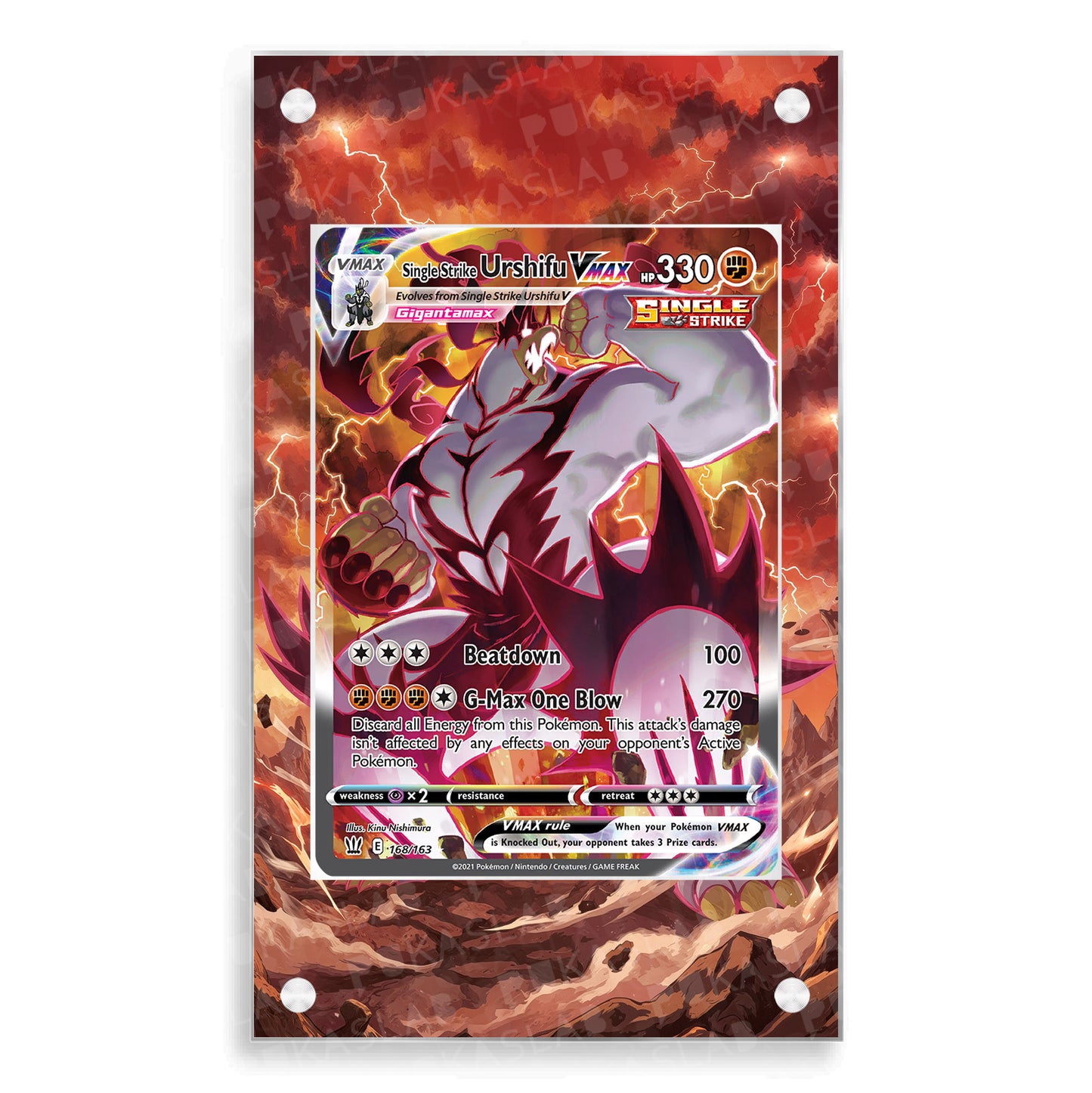 Urshifu Vmax 168/163 Extended Art - Pukaslab