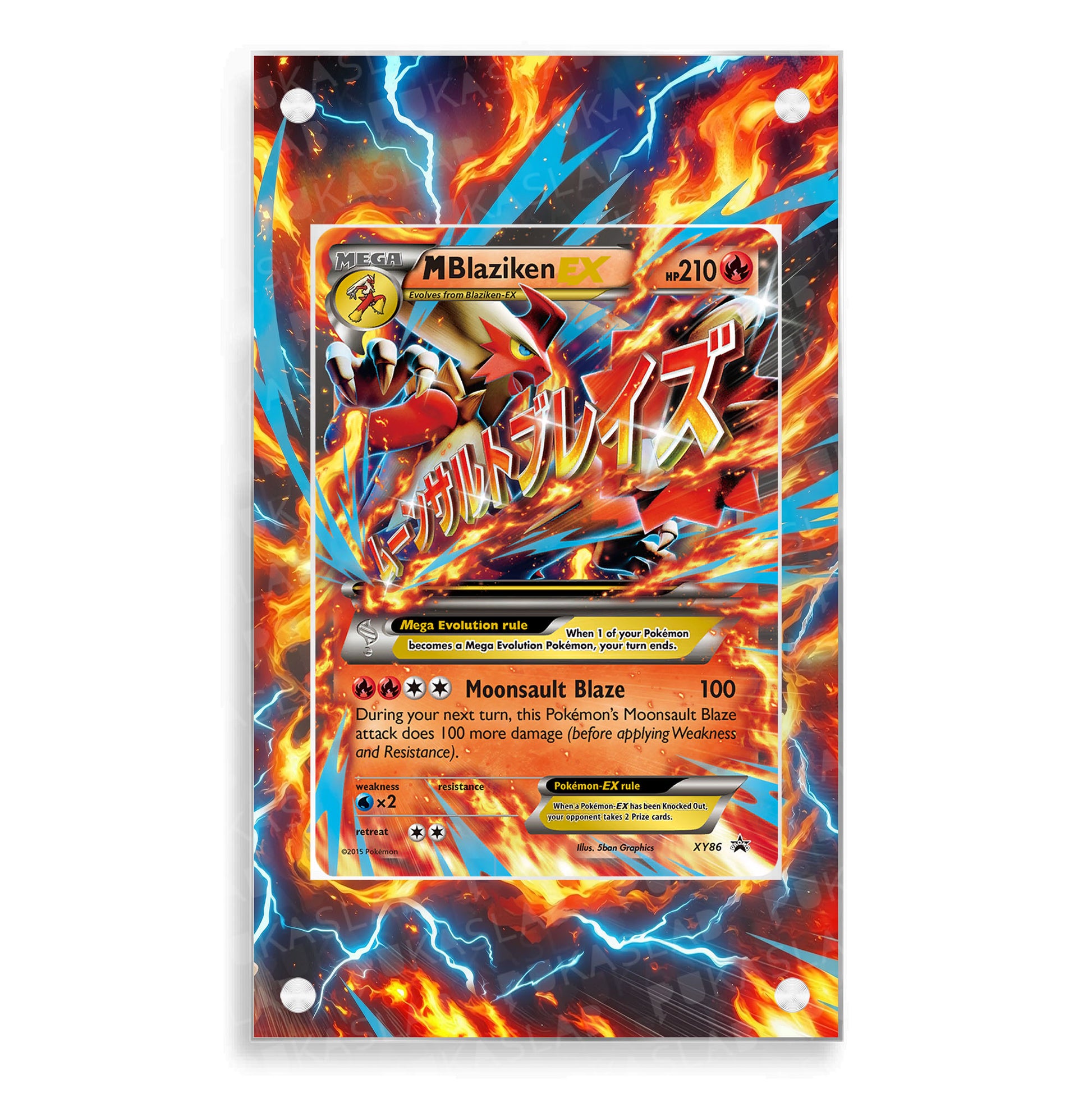MBlaziken Ex XY86 Extended Art - Pukaslab