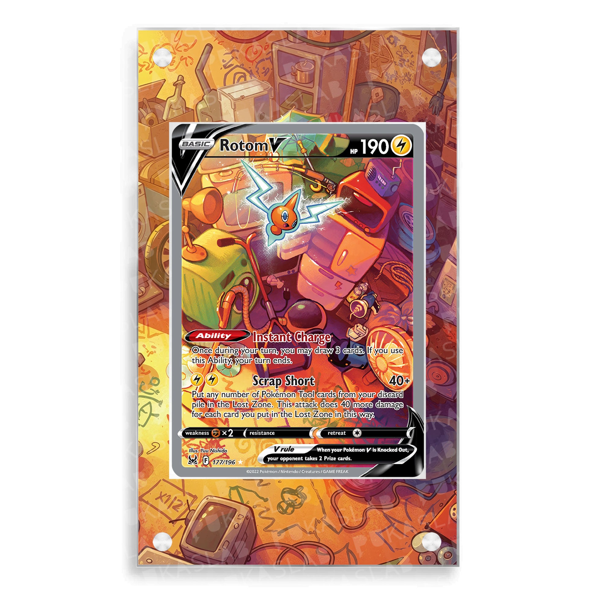 Rotom V 177/196 Extended Art - Pukaslab