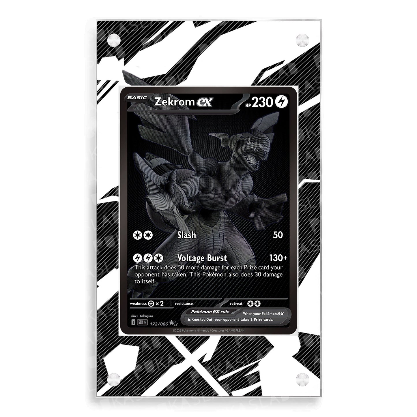 Zekrom Ex BWR 172/086 Extended Art - Pukaslab