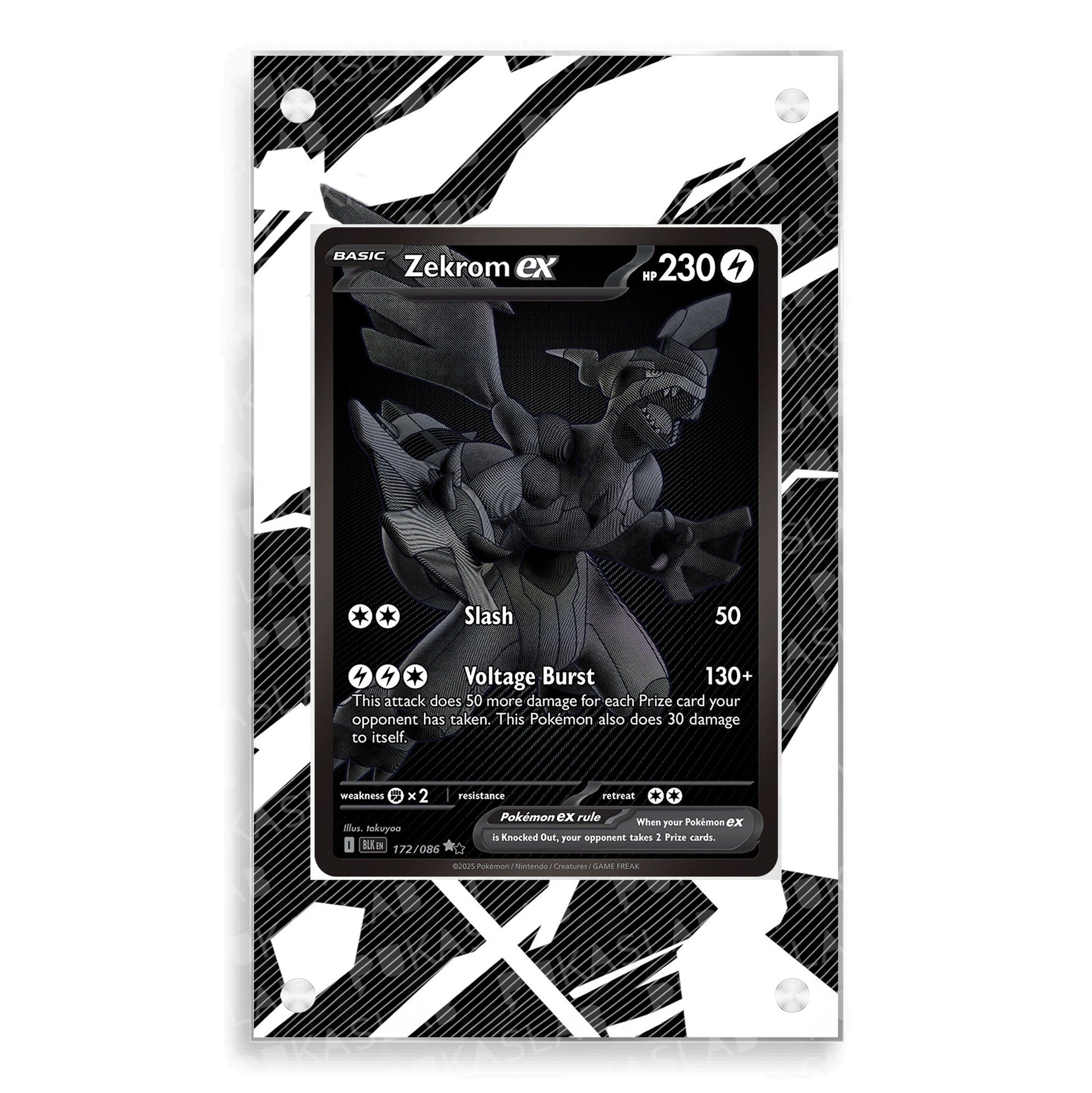 Zekrom Ex BWR 172/086 Extended Art - Pukaslab